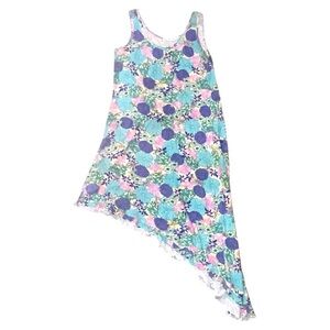Lulu-B Floral asymmetrical dress